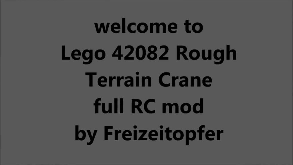 Lego 42082 full RC全遥控改造哔哩哔哩bilibili