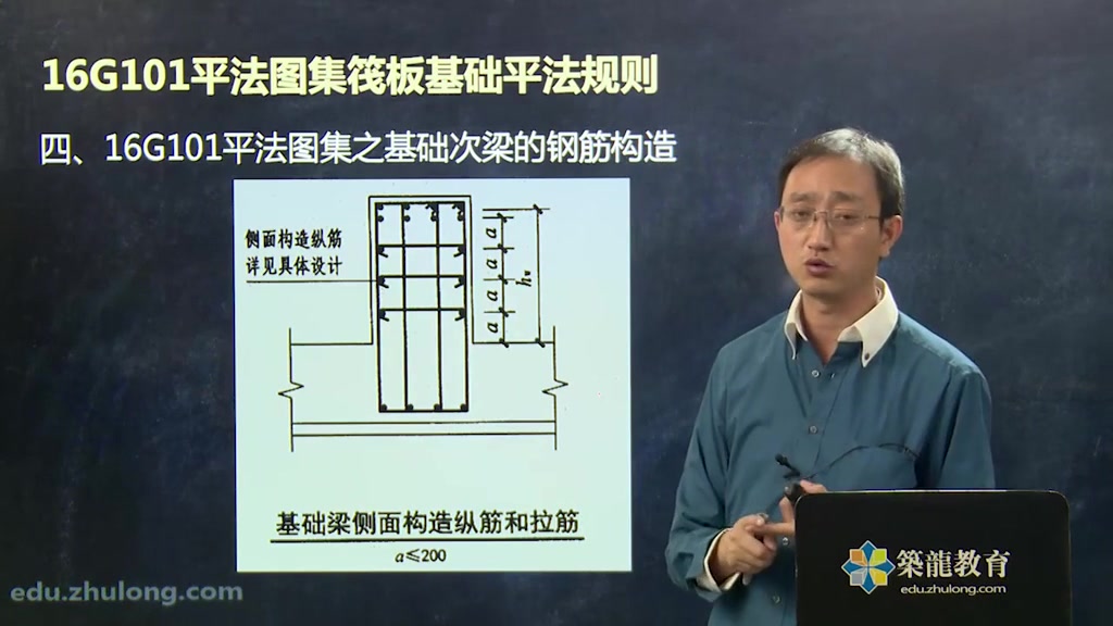 5.39.16G101平法图集之基础次梁的钢筋构造哔哩哔哩bilibili