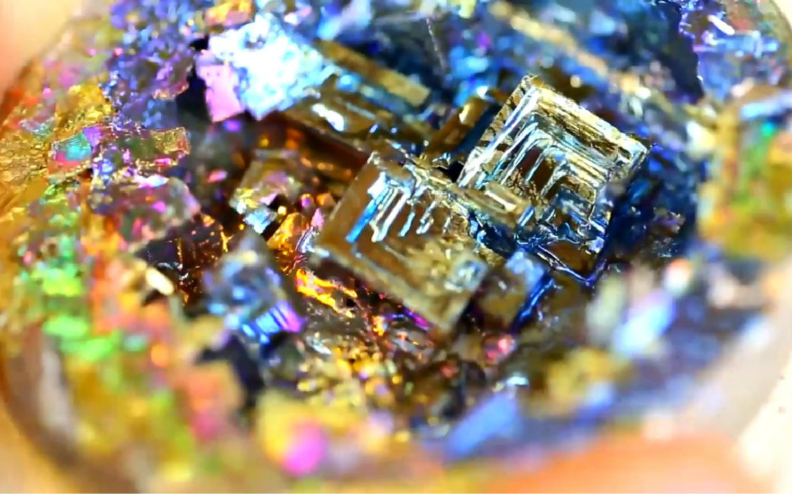 熊叔教你做铋晶体_哔哩哔哩_bilibili