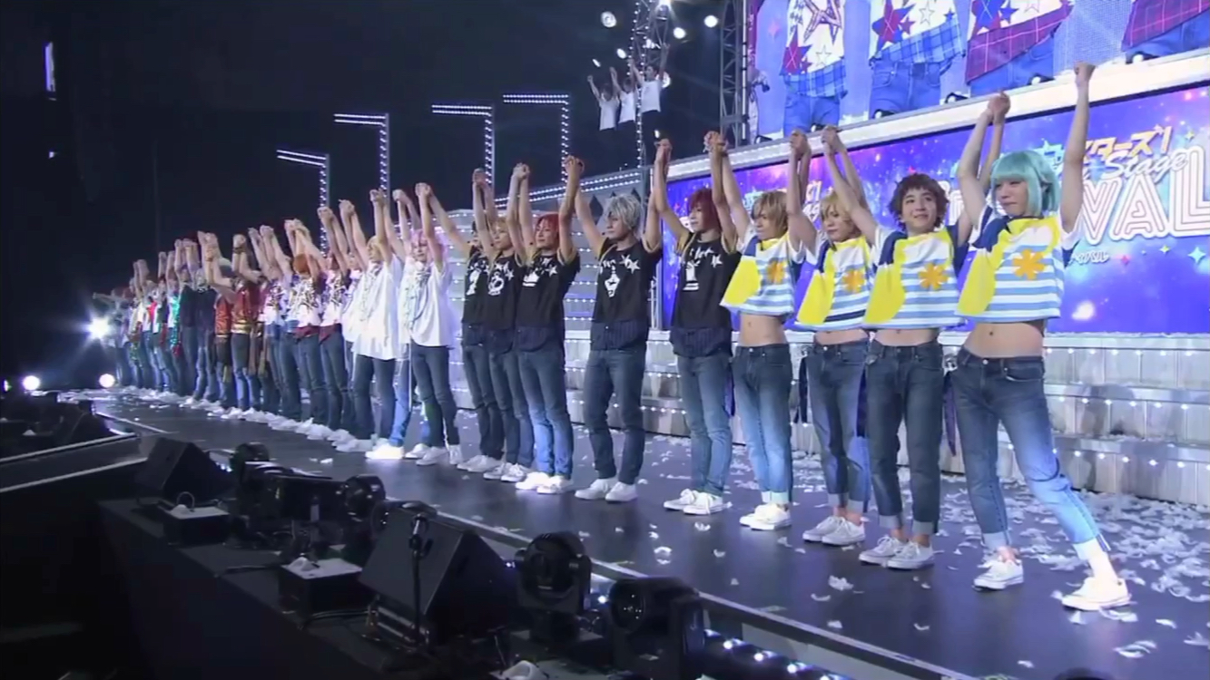 偶像梦幻祭es舞台剧live 兔团cut 全员合唱