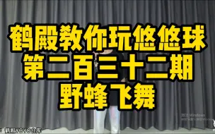 Download Video: 【鹤殿教你玩悠悠球】第二百三十二期 野蜂飞舞