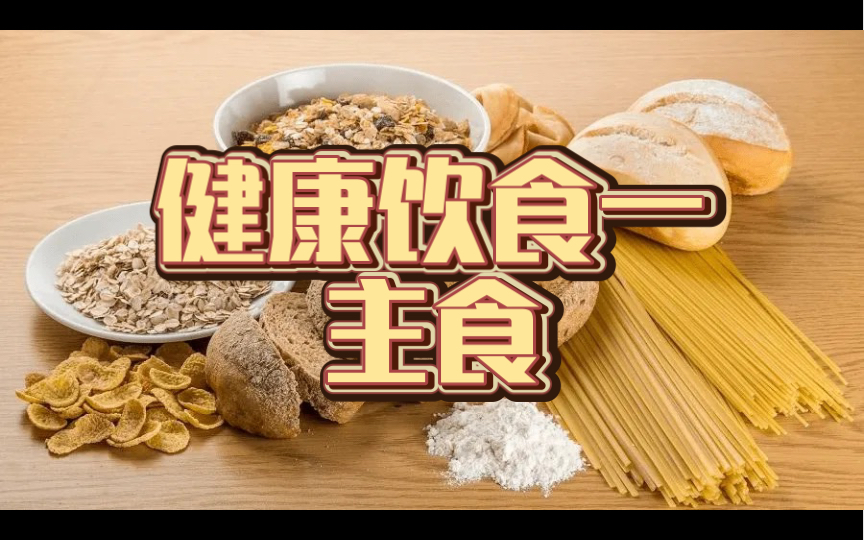 健康饮食一:主食哔哩哔哩bilibili