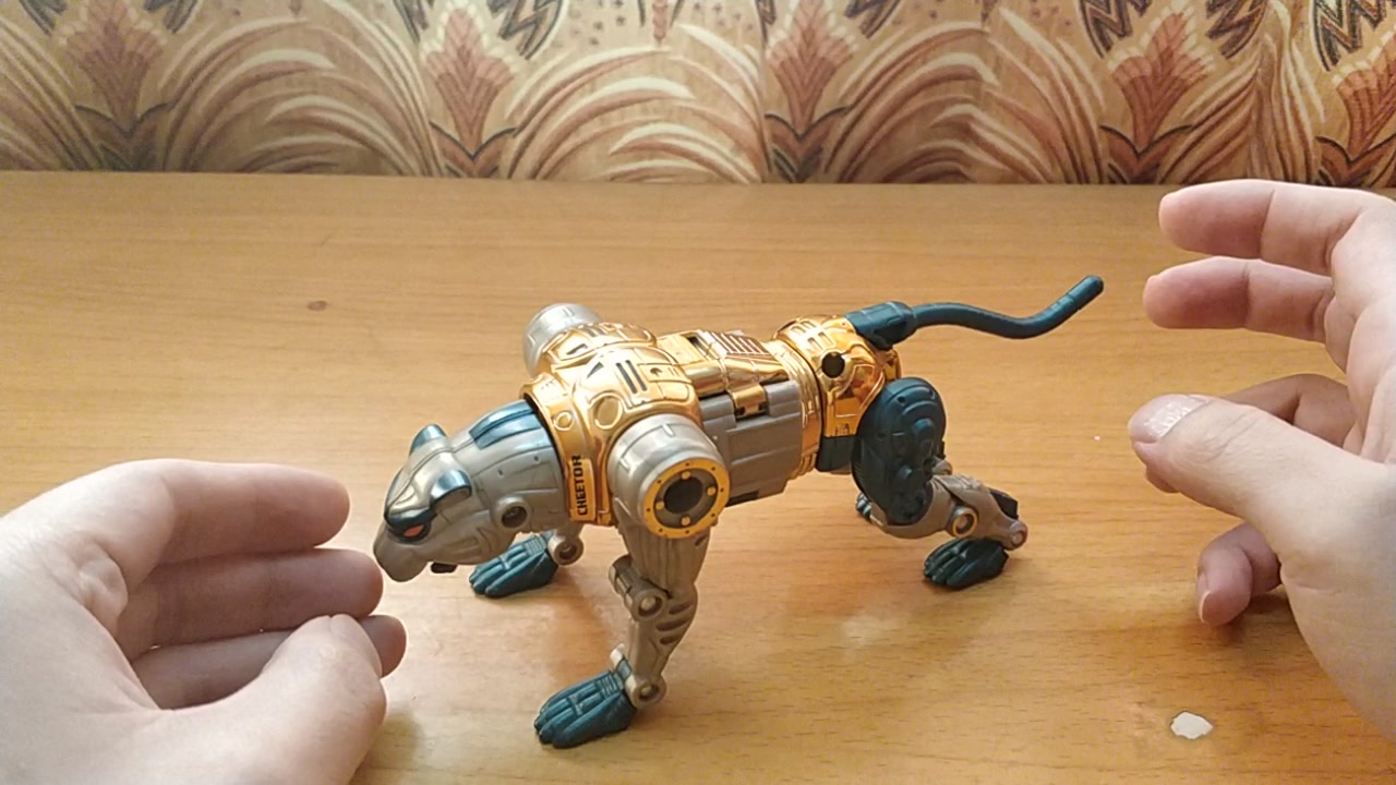 90后变形金刚bw金属变体黄豹 超能勇士