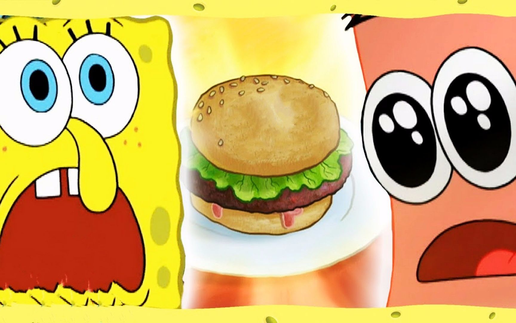 搞笑动漫:海绵宝宝制作的汉堡顾客却不敢吃,这是为什么呢?