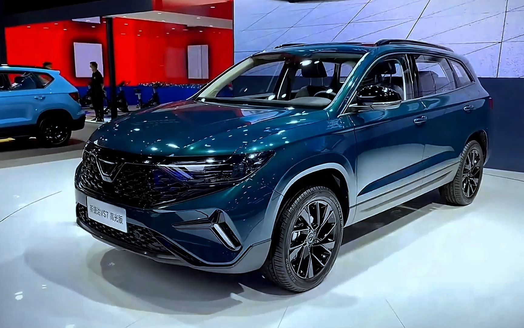 2023款捷达vs7闪亮登场!搭1.4t 6at 四驱,新车外观不输本田crv