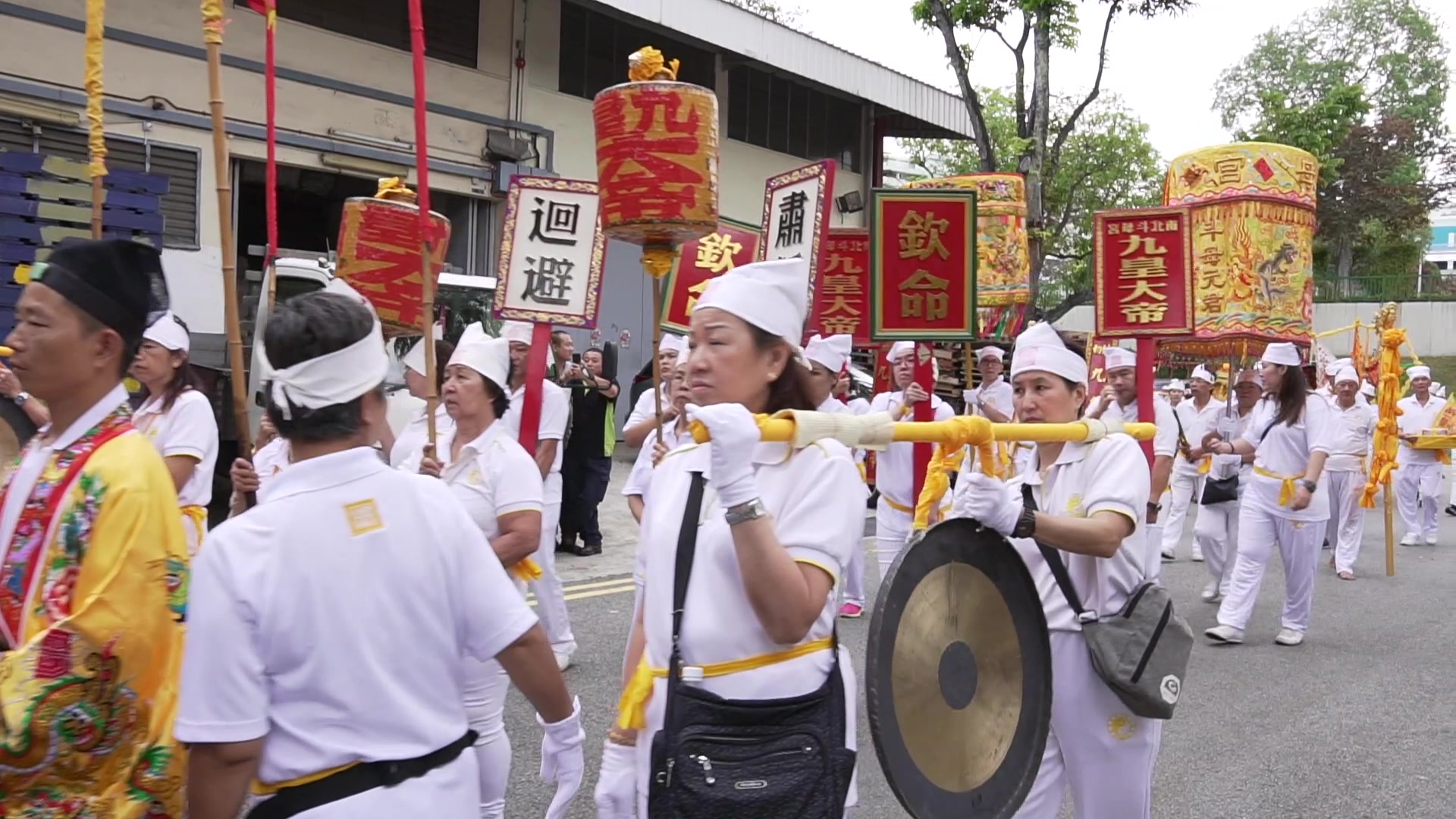 [图]2019年九月初五，新加坡兴安天后宫 妈祖銮驾巡镜游行