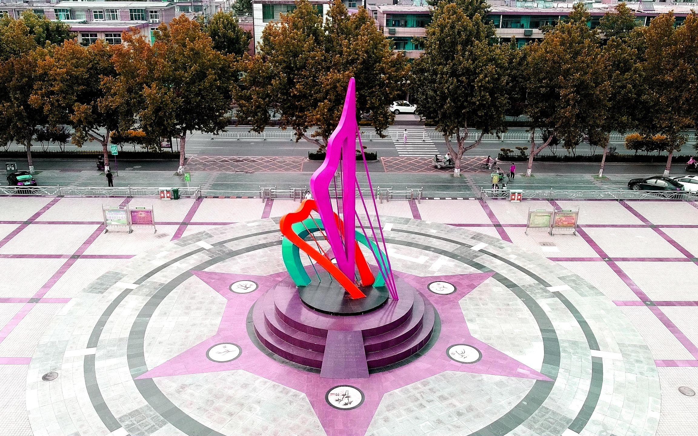 【大疆mavic mini】石家庄市藁城区人民广场【大疆mavic mini】石家庄