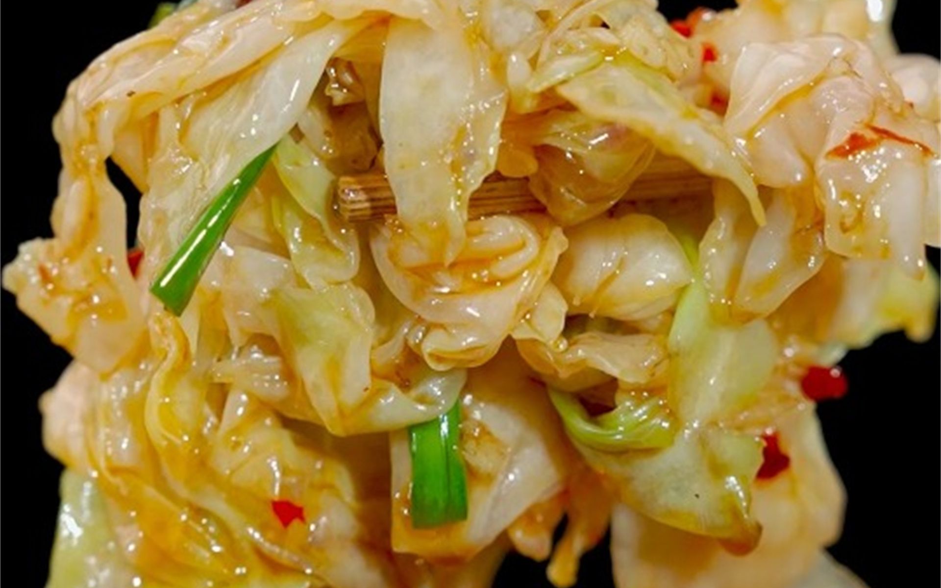 炝拌包菜的家常做法!