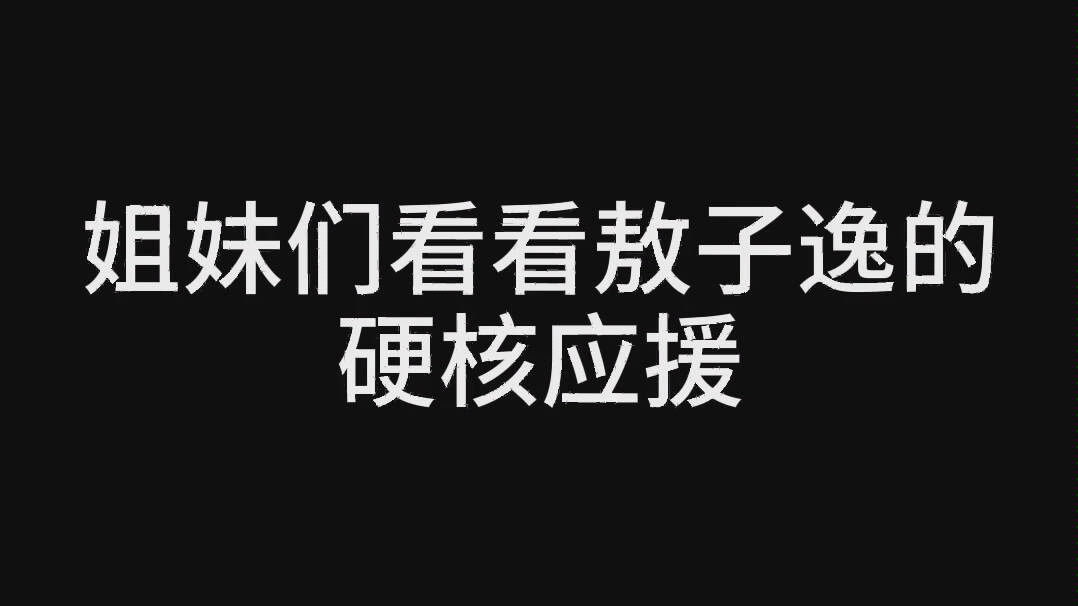 敖三的应援我爱了哔哩哔哩bilibili