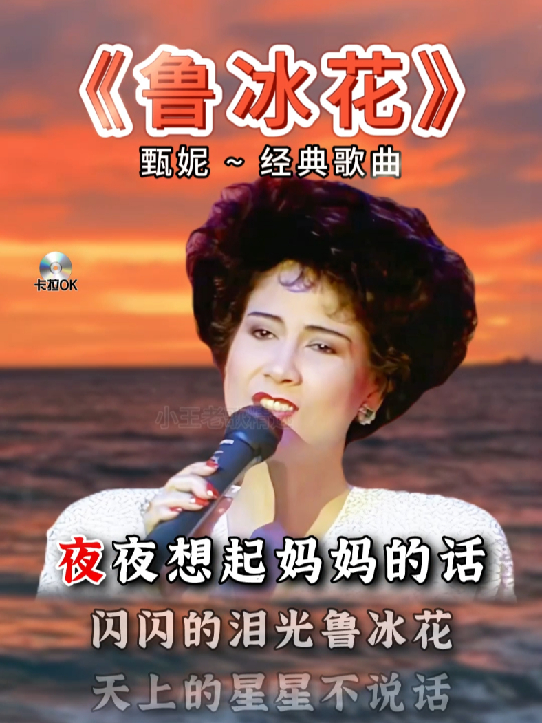 1991年春晚歌曲《鲁冰花》,深情演唱,经典怀旧,让人陶醉哔哩哔哩bilibili