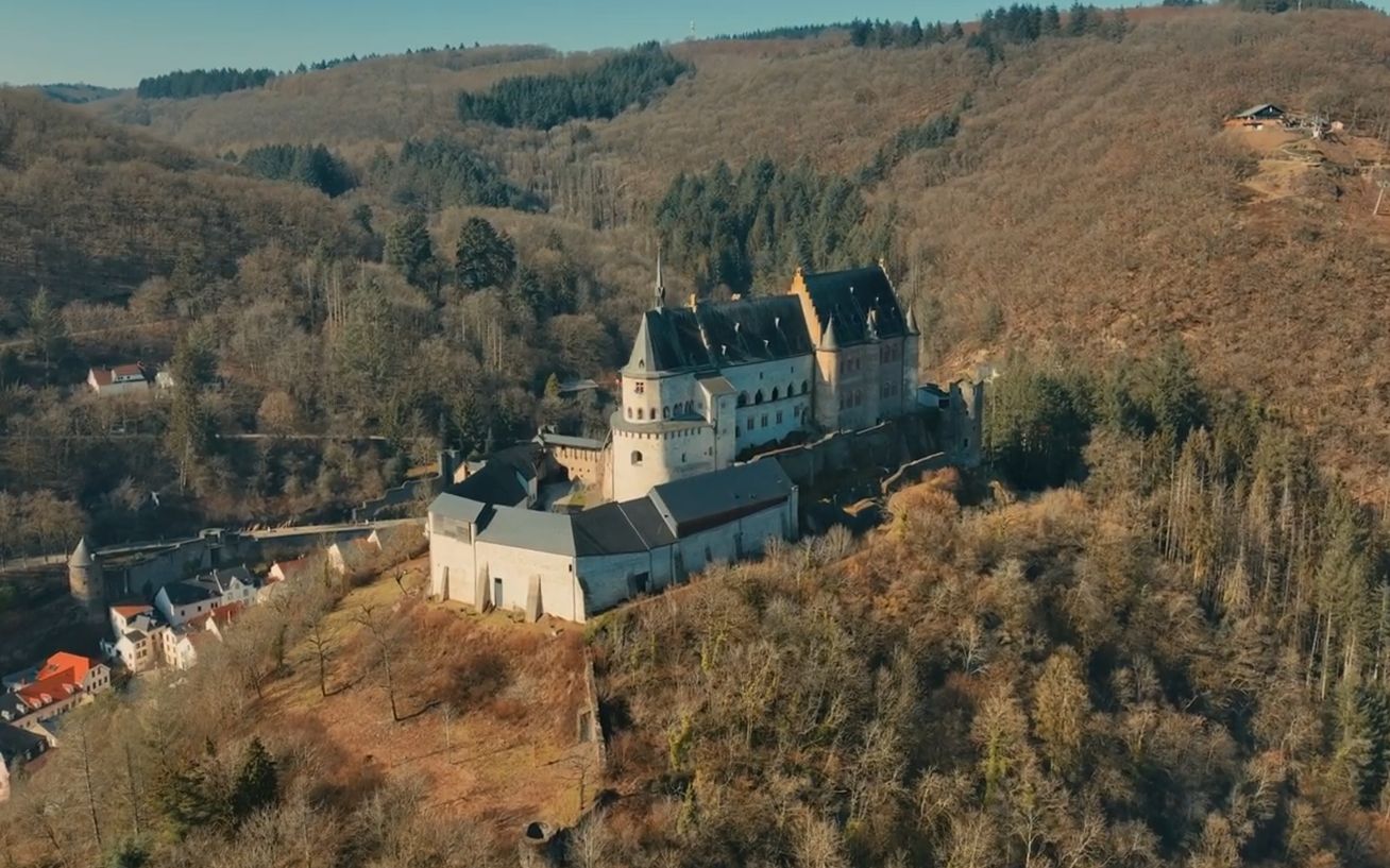 卢森堡最美的城堡:维安登城堡