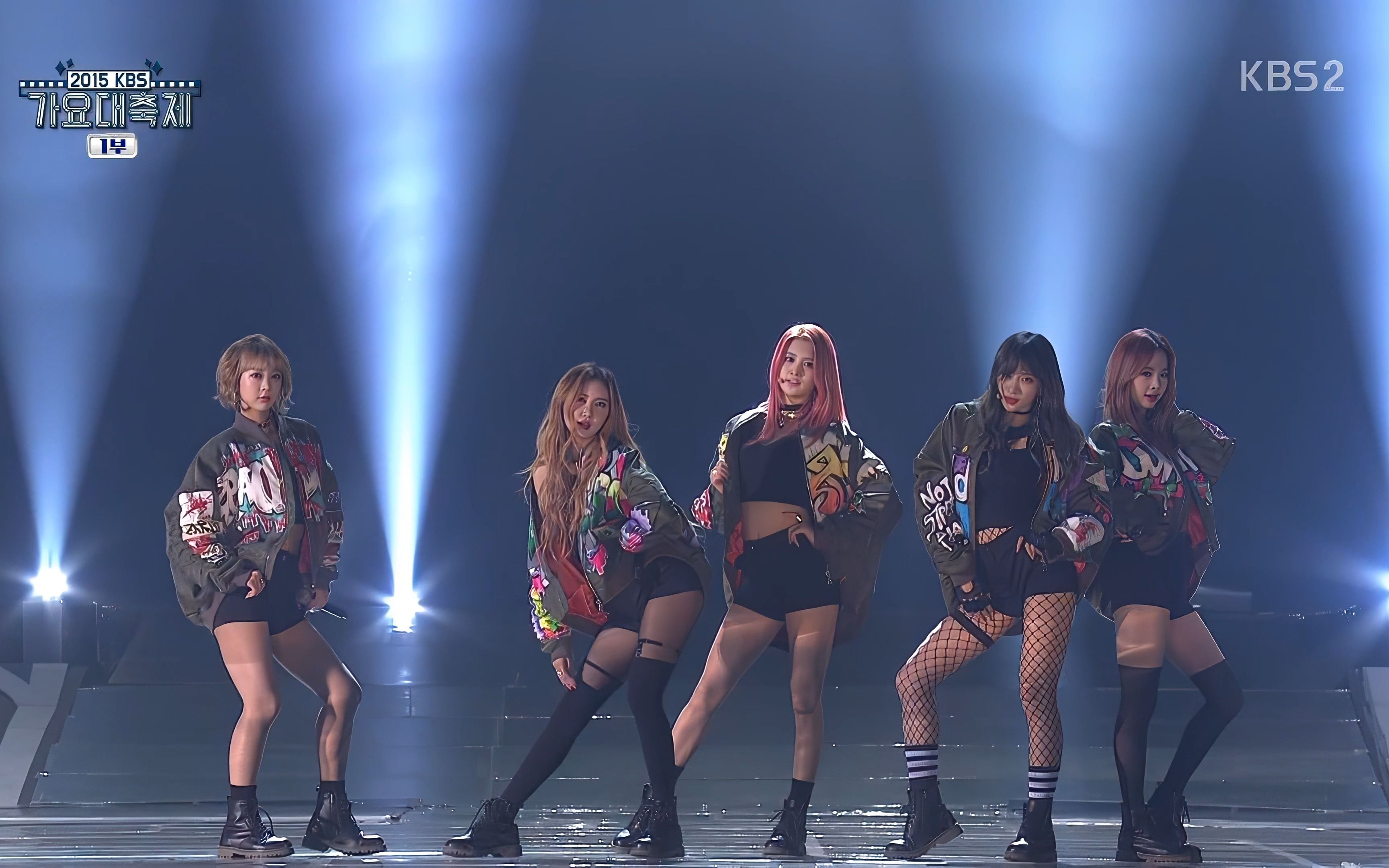 [图]【4K修复】EXID - Hot Pink Ah Yeah Up Down KBS Gayo Daejun