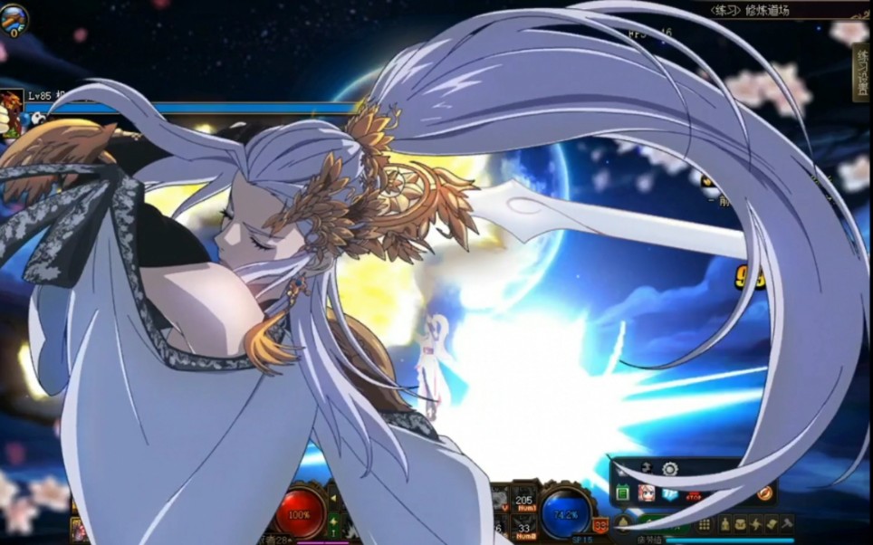 月下花仙——剑豪三觉连招演艺