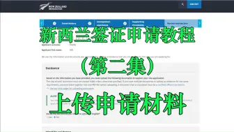 Download Video: 【最新】新西兰签证申请教程，通过率非常高