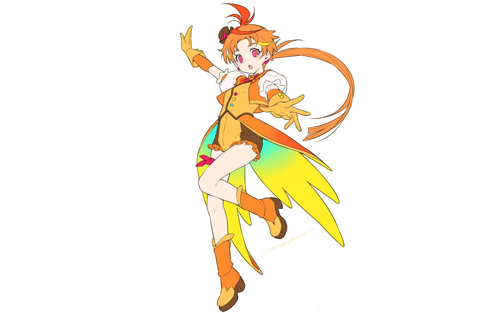 cure wing 变身 绝技