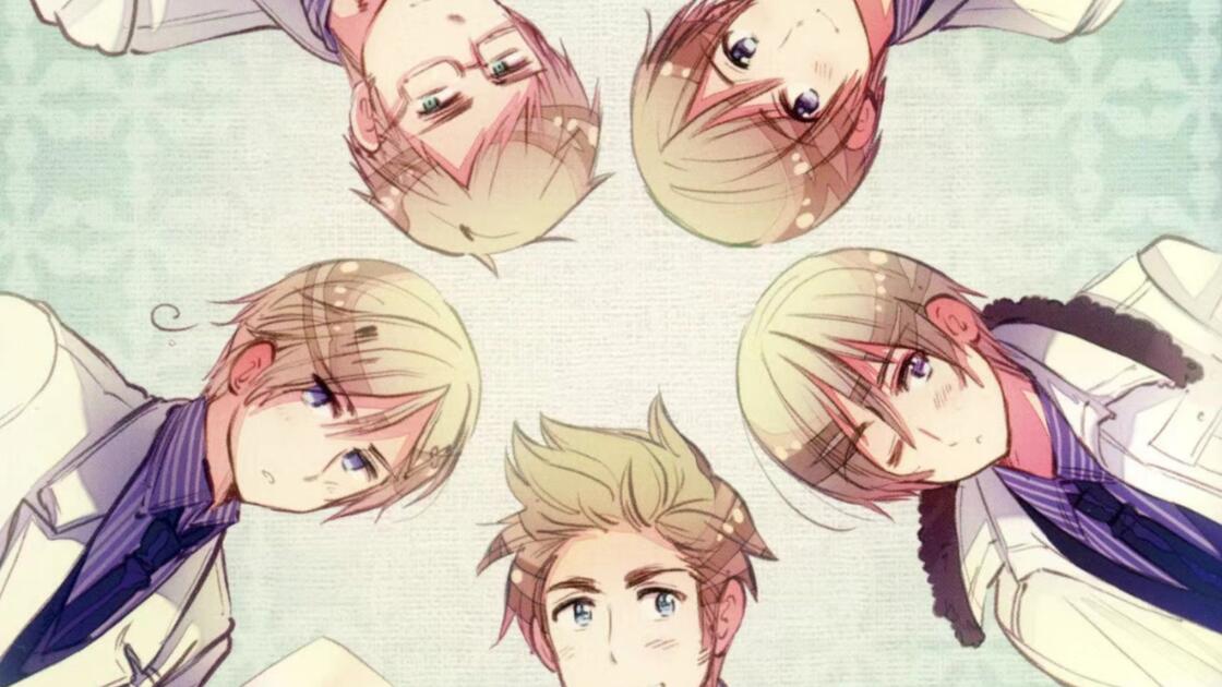 【黑塔利亚/aph】一些本家插图⑩_哔哩哔哩_bilibili