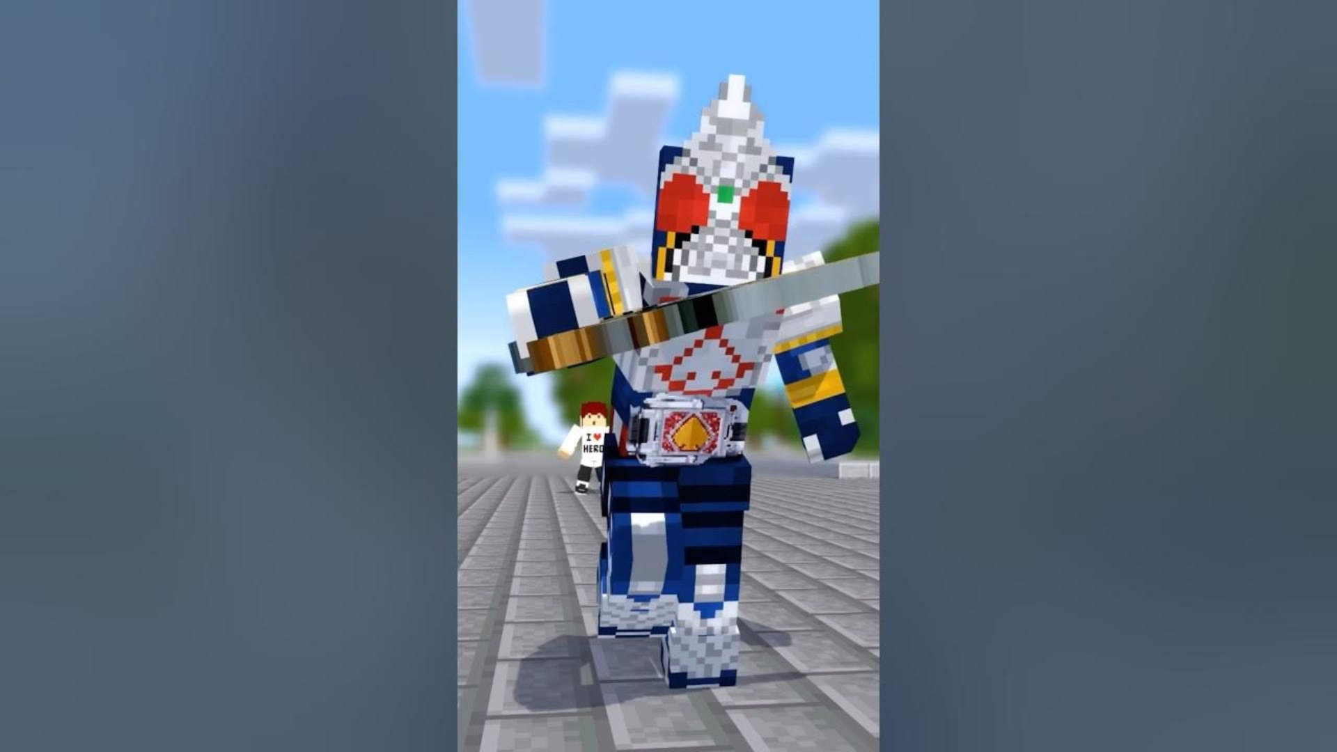 Kamen Rider Blade in Minecraft !哔哩哔哩bilibili