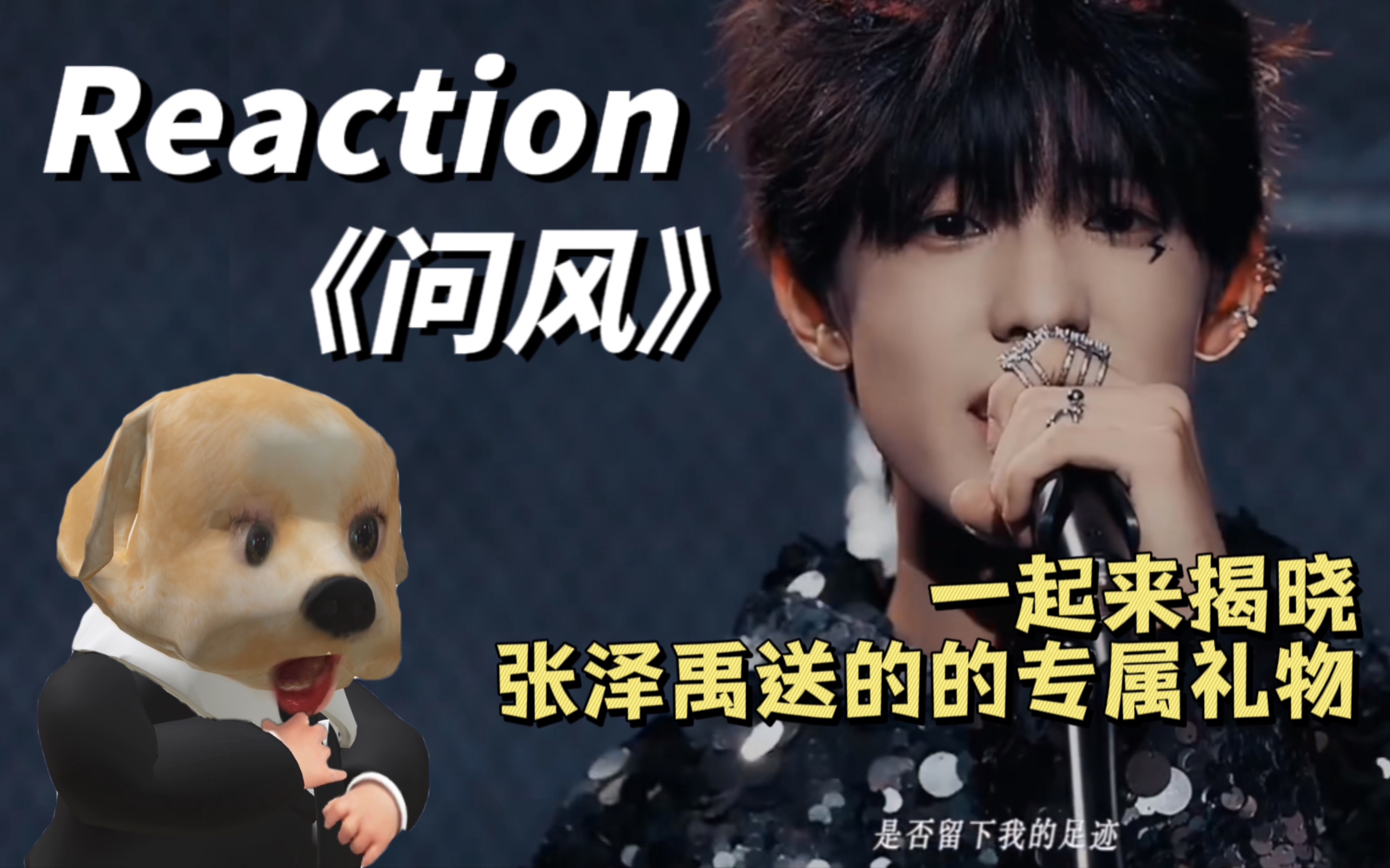 【张泽禹Reaction】他唱《问风》,我会发疯哔哩哔哩bilibili