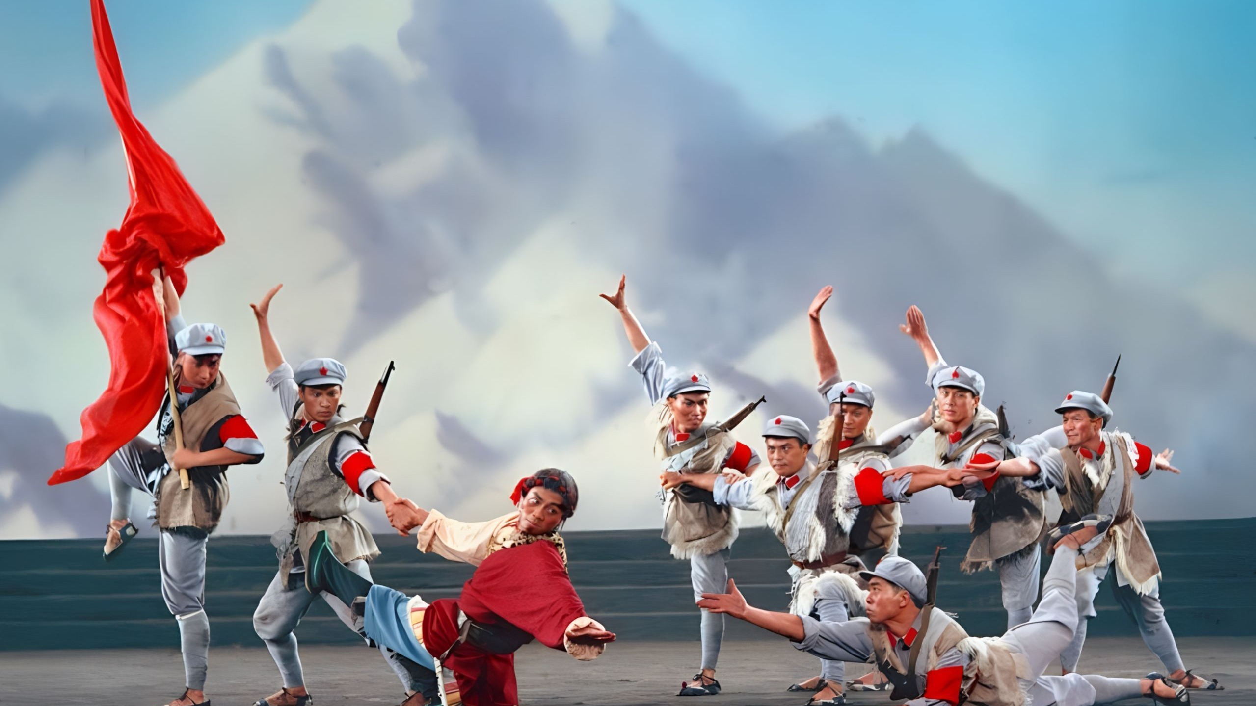 音乐舞蹈史诗《东方红》 舞蹈 歌曲 《过雪山草地》