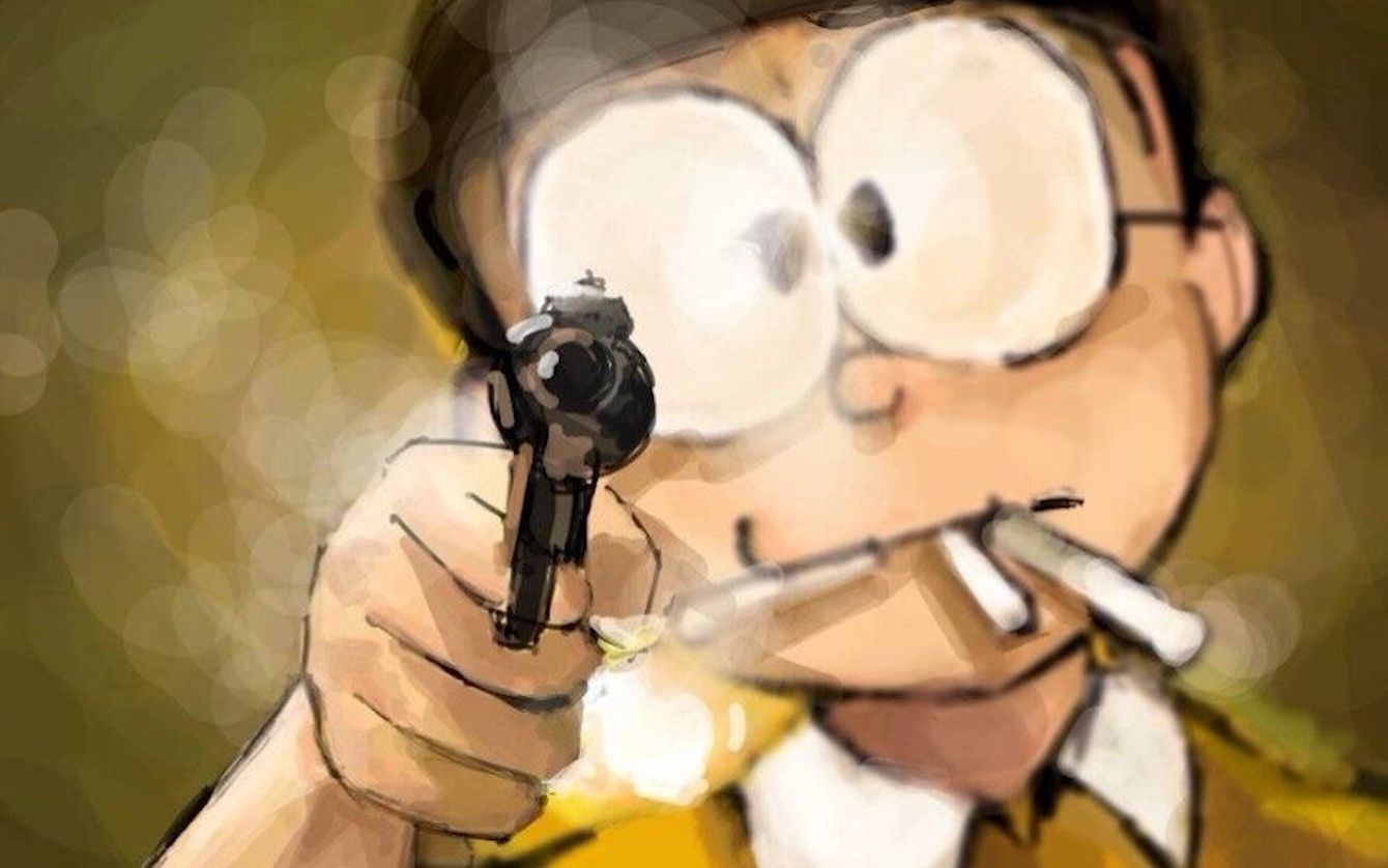 大雄:我一枪崩了你啊!这tm也叫特长啊!