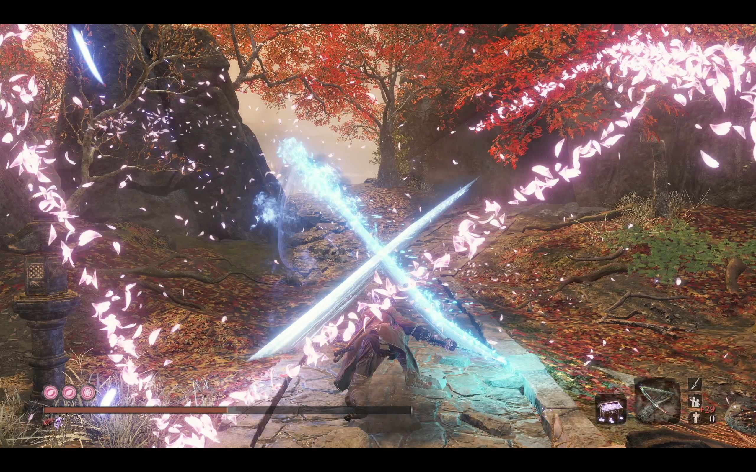 【只狼mod】神之飞雪特效加强,樱舞:那我走?