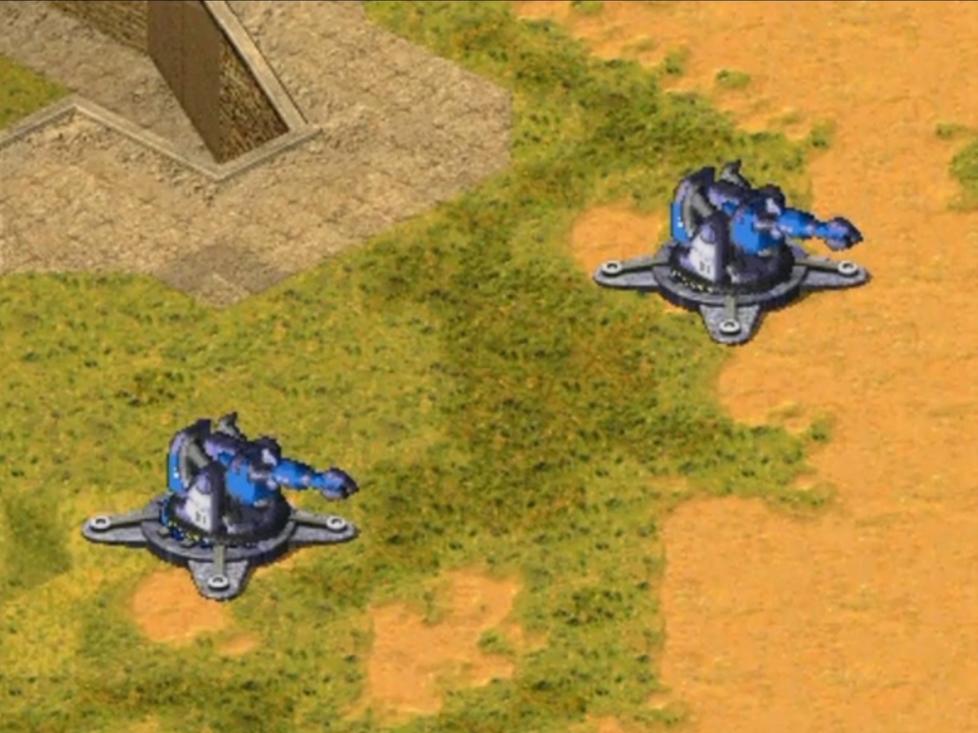 红警2mo3.3.6:给eu添加三反的原版巨炮