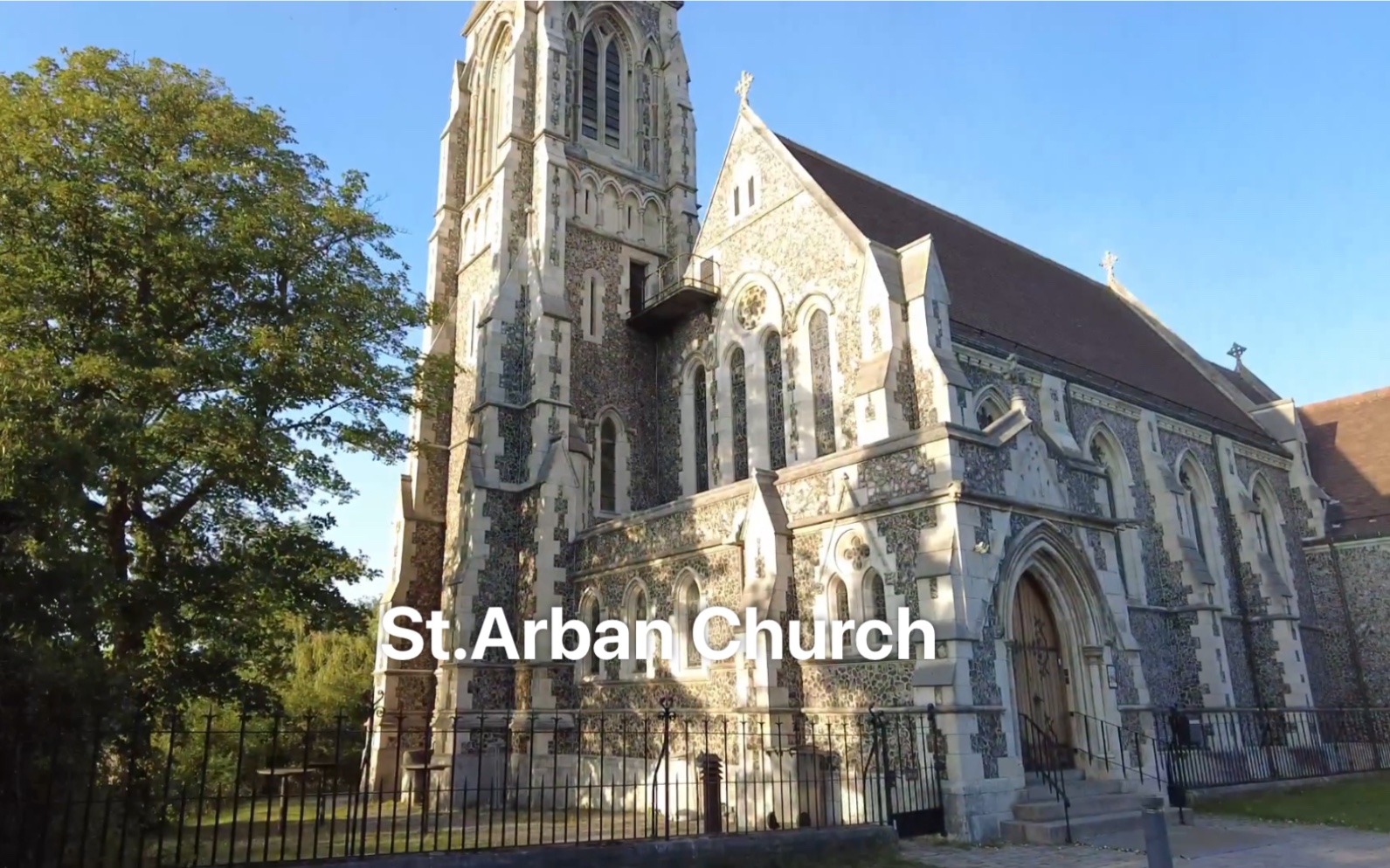 公司旁边的教堂St.Arban's Church哔哩哔哩bilibili