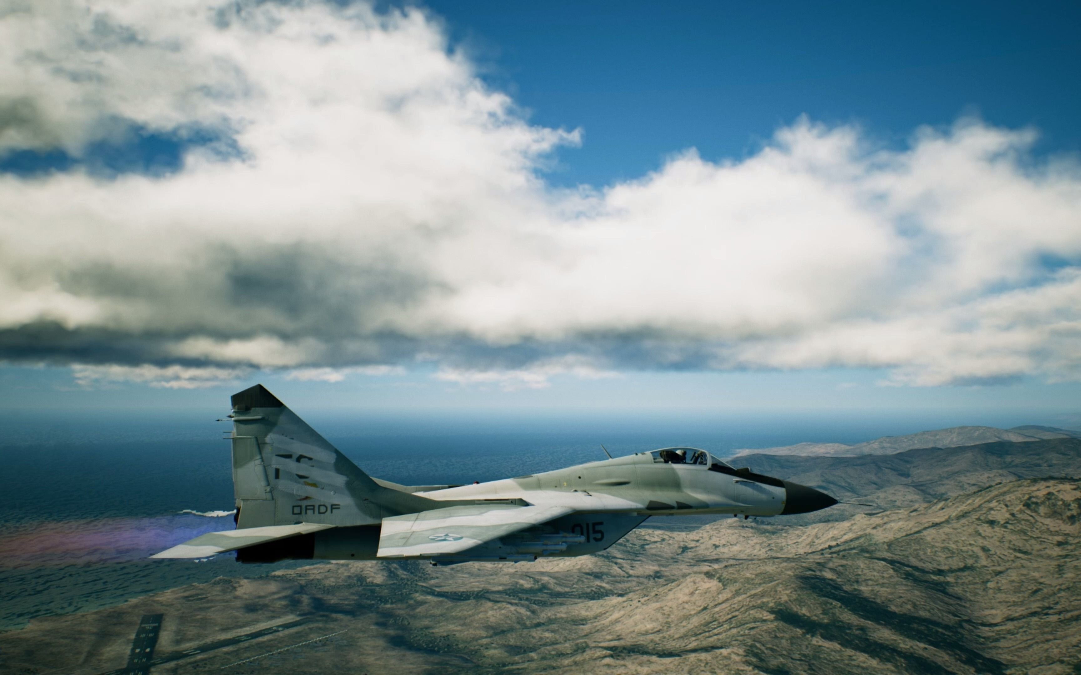 皇牌空战7 4k全高画质3060试飞测试