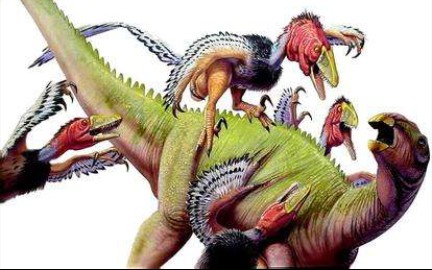 恐龙争霸禽龙vs冠龙三兄弟