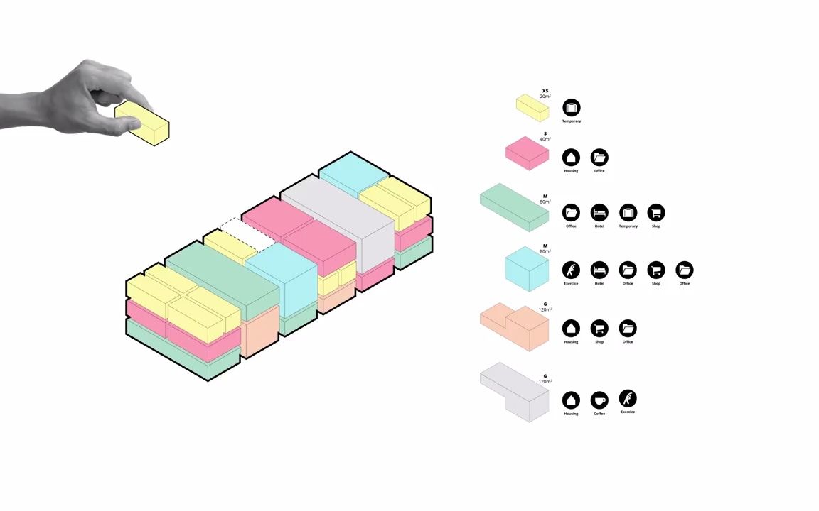 photoshop轴侧体块分析图技巧