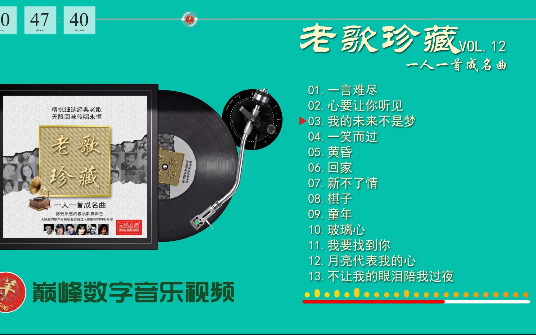 [图]群星《老歌珍藏一人一首成名曲》CD12