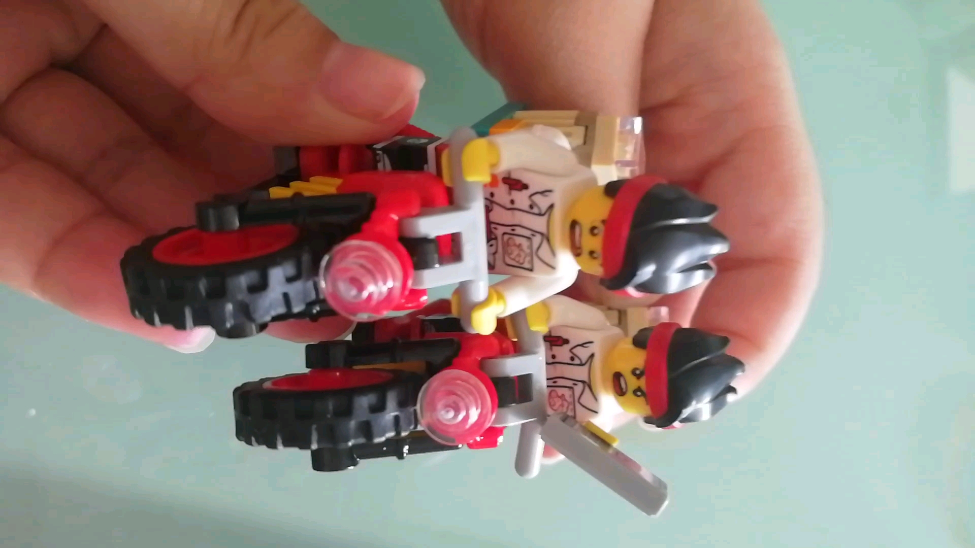 乐高积木#齐小天#送外卖