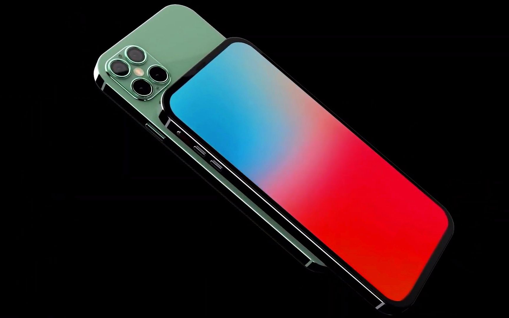 iphone 12外观曝光,刘海儿或消失?网友:这是向iphone4致敬!