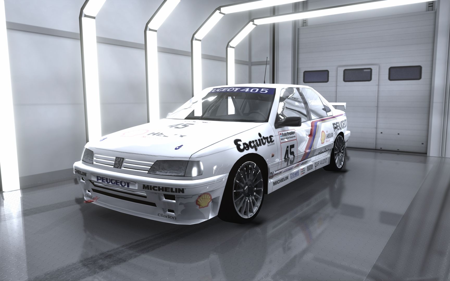 【神力科莎】法国性能轿车,标致405 mi16 gr.a逛巴黎