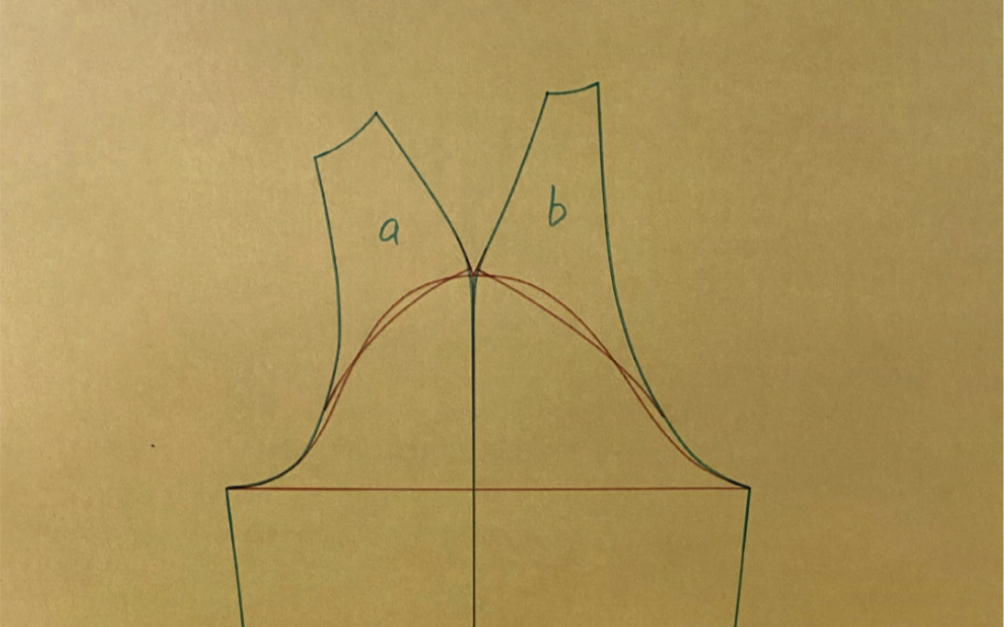 活动作品插肩袖制版