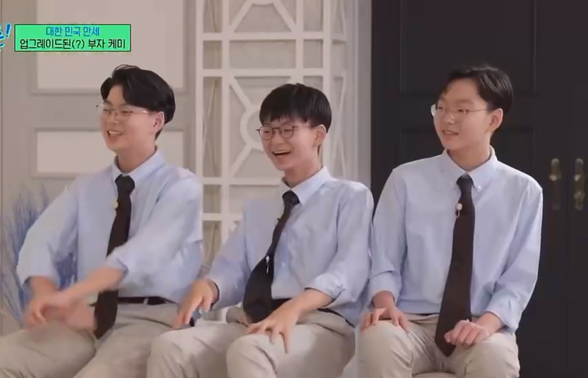 三胞胎都这么大了#宋家三胞胎#宋民国#大韩民国万岁三胞胎