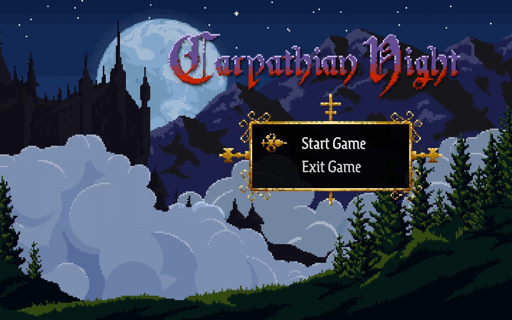 [图]恶魔城血族同人 Carpathian Night 试玩100%收集