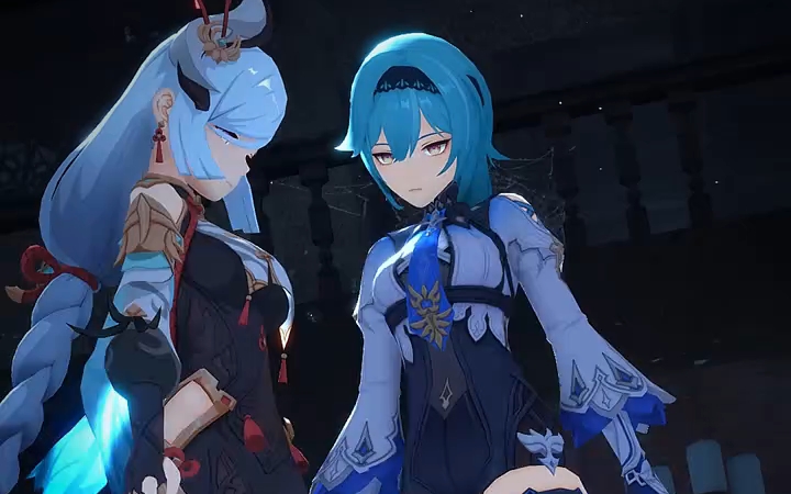 原神双倍快乐还得是双冰的快乐""申鹤冰系 "优拉还是冰系