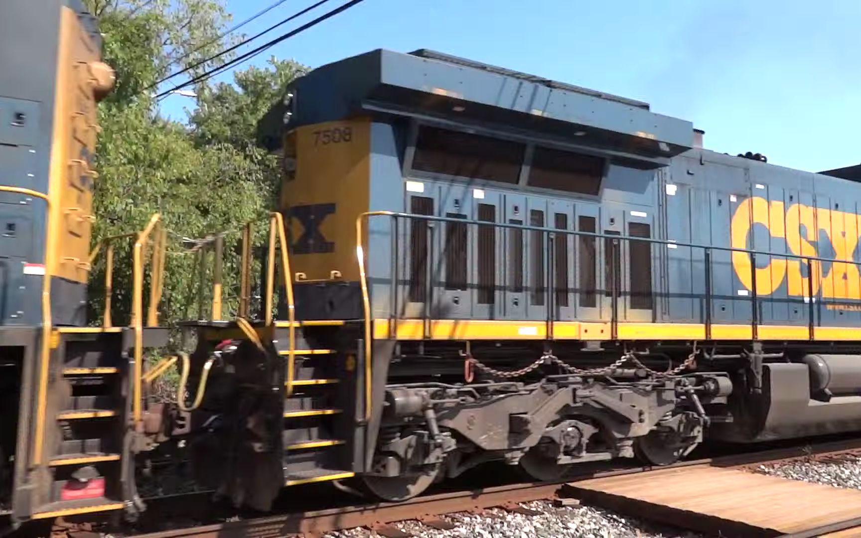 稀见csx 4548 emd sd70mac