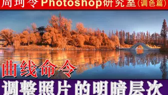 使用曲线命令调整照片明暗层次？周珂令Ps研究室91