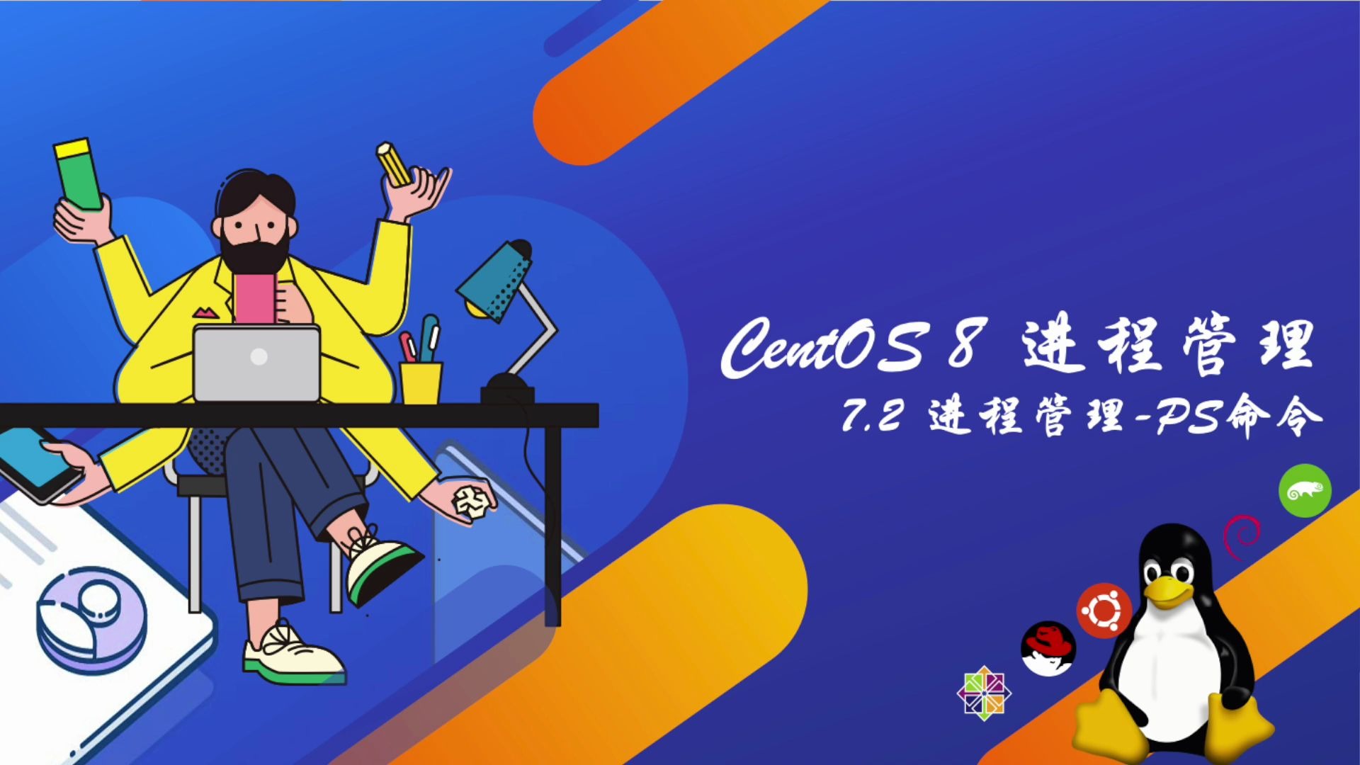 CentOS 8 进程管理/7.2 进程管理ps命令哔哩哔哩bilibili