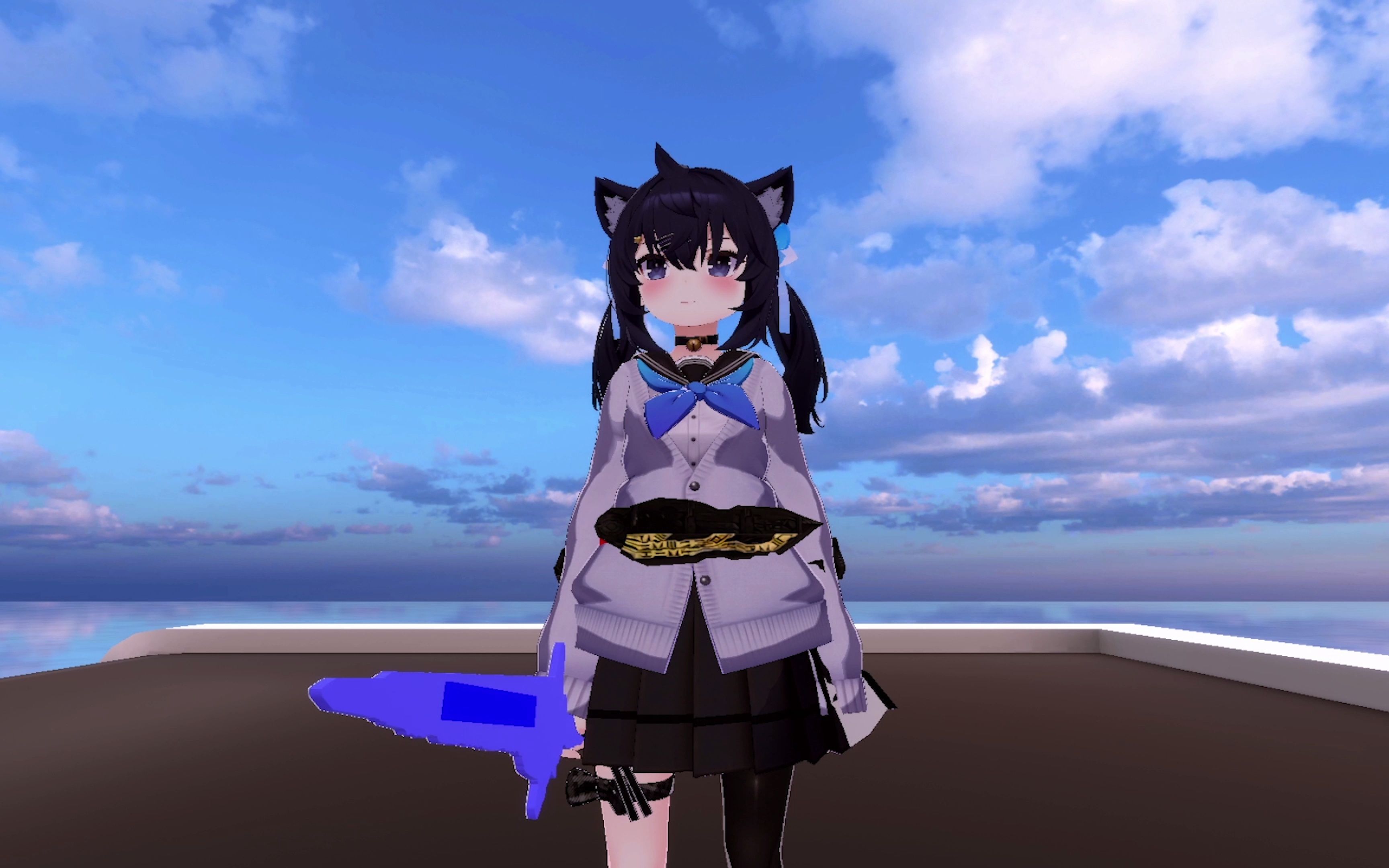 vrchat假面骑士娘化十圣刃特效字幕