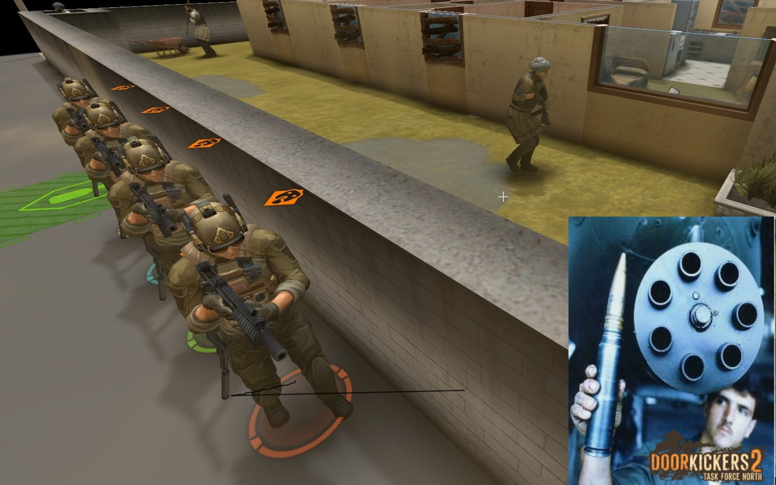 活动作品doorkicker2为破门2添加手提机炮和霰弹枪