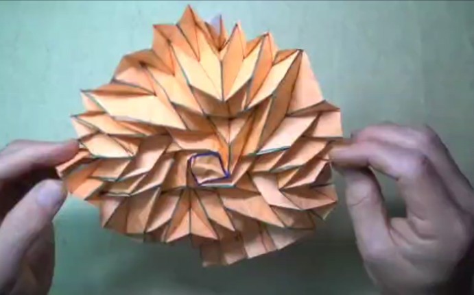 jeremyshafer折纸同心螺旋丸concentricflashersuperme