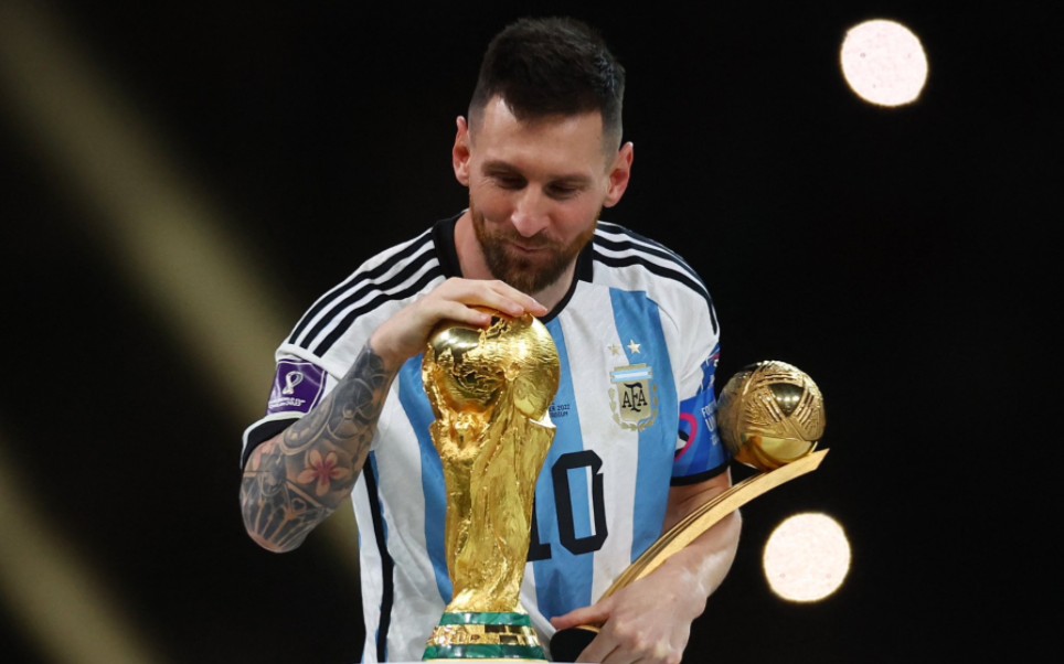 梅西世界杯夺冠 纪念视频