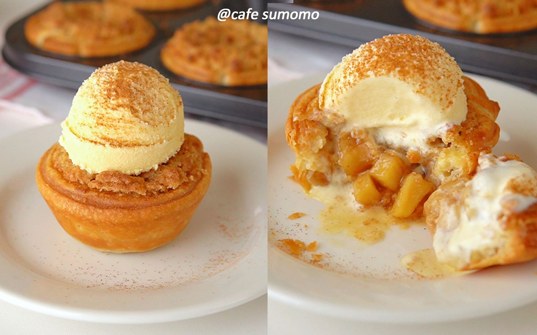 迷你肉桂苹果派|秋冬暖心甜品