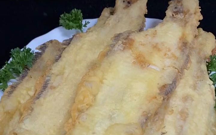 干炸舌板鱼你学会了吗,在家试做吧!