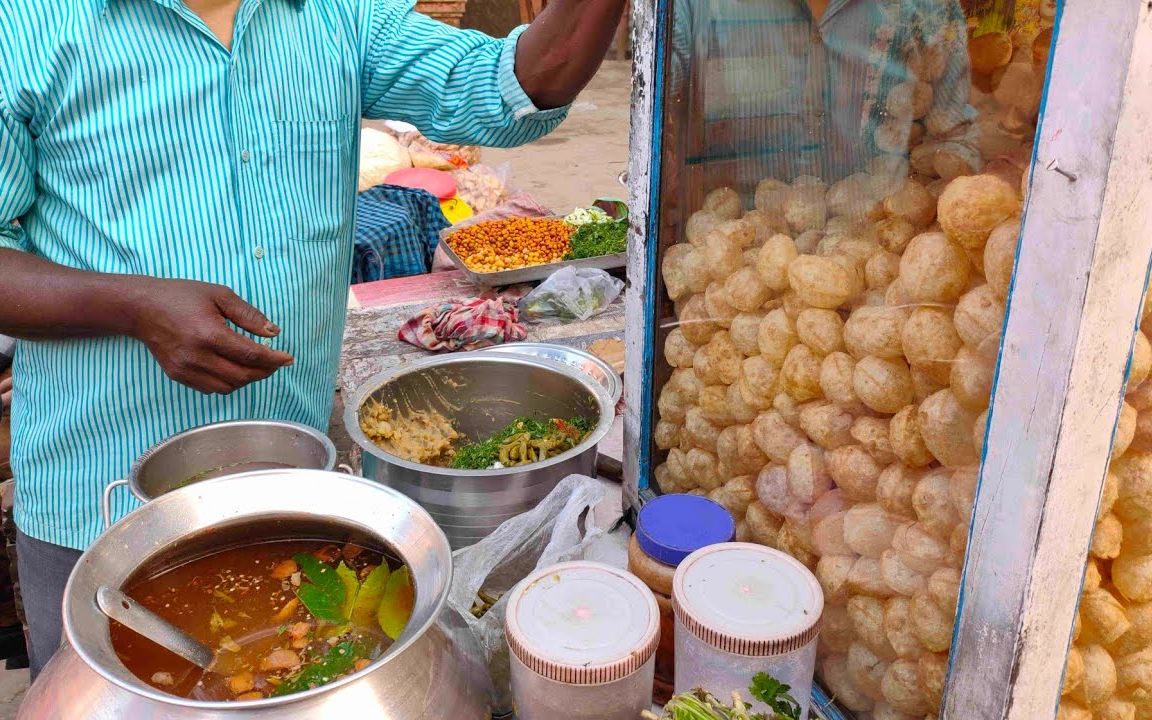 印度街边小吃制作图片