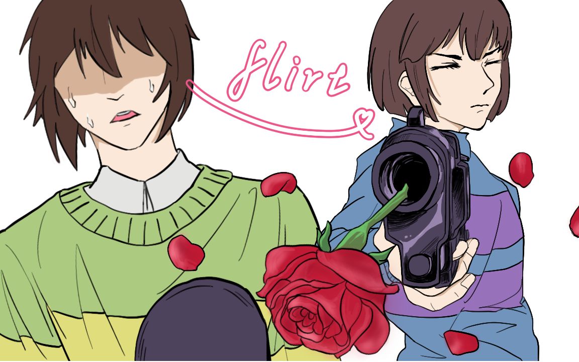 undertaledeltarunefrisk和kris的阿尔卑斯一万尺