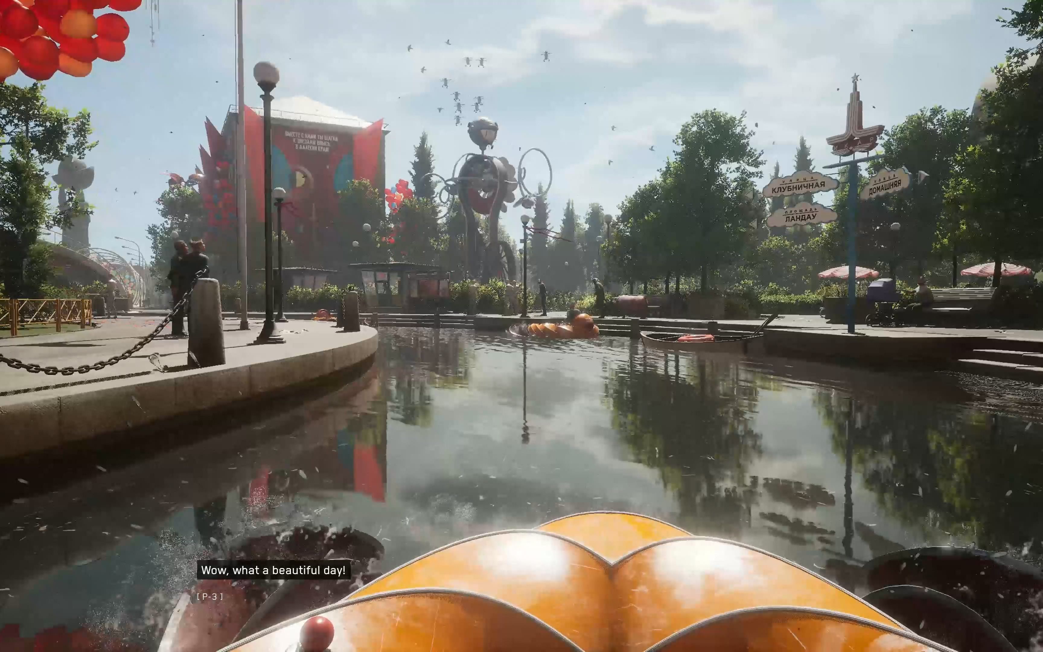 【4k】俄罗斯硬核科幻游戏《原子之心开发版》开场前4分钟